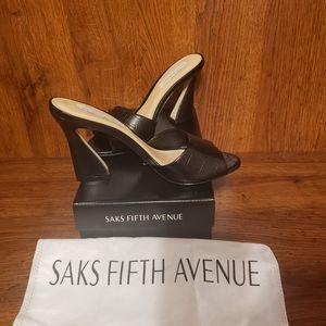 Saks Leather Sandals